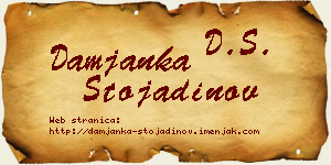 Damjanka Stojadinov vizit kartica